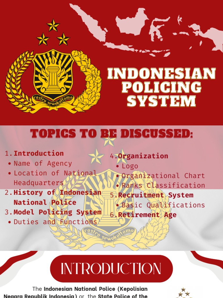 Indonesian Police System | PDF
