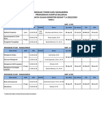 Sekolah Tinggi Ilmu Manajemen Primagraha Kampus Balaraja Jadwal Mata Kuliah Semester Genap T.A 2022/2023