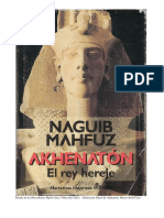 Diseño de La Sobrecubierta: Ripoll Arias / Mercedes Galve - Ilustración: Busto de Akhenatón. Museo de El Cairo