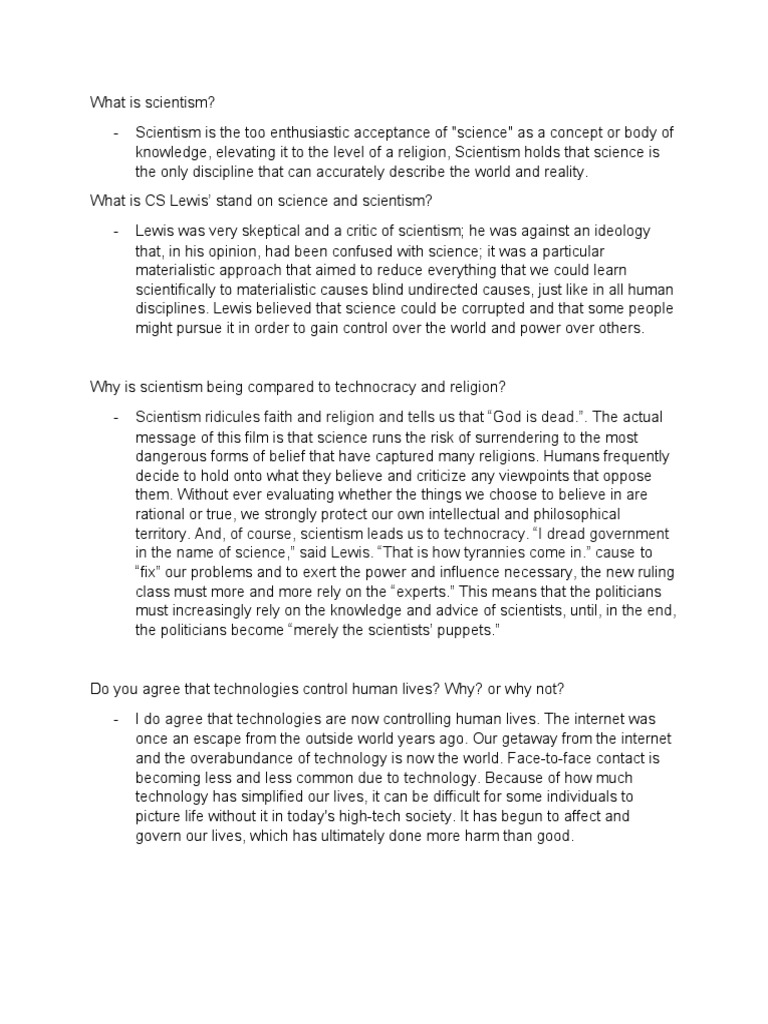 Scientism Download Free Pdf Science Knowledge