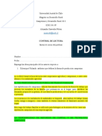 Gustavo Cofre Informe