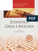Resumo Estatistica Geral e Aplicada Gilberto de Andrade Martins