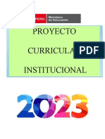 Proyecto Curricular 2023