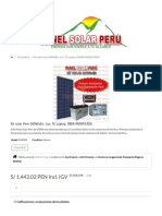 Kit Solar Peru 500W - Dia