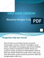 Haji Dan Umroh: Maulana Siregar, S.Ag, MA