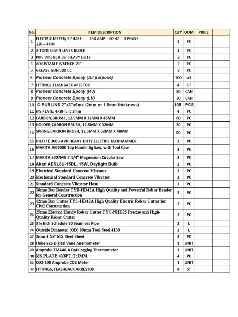 Pioneer Concrete Epoxy (All Purpose) Pioneer Concrete Epoxy (HV