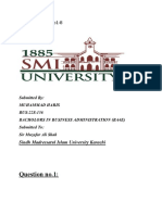 Question No.1:: Sindh Madressatul Islam University Karachi