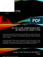 Pert Y CPM: Unidad 2