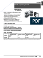 j013 Myk General-Purpose Latching Relay Datasheet Es