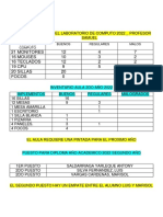 Inventario Del Laboratorio de Computo 2022