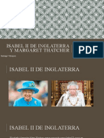Isabel II de Inglaterra Y Margaret Thatcher