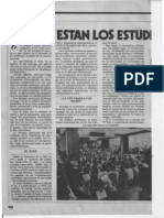 "¿Dónde están los estudiantes?" Marka, (1978 Octubre?), pp. 18-19.