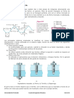 Tornillos de sujeción y análisis de uniones atornilladas