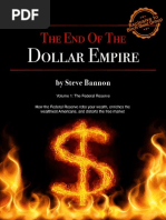 End of Dollar Empire Steve Bannon Vol 1