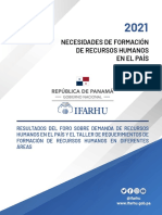 Necesidades de Formación de RR - HH - en El País 2021