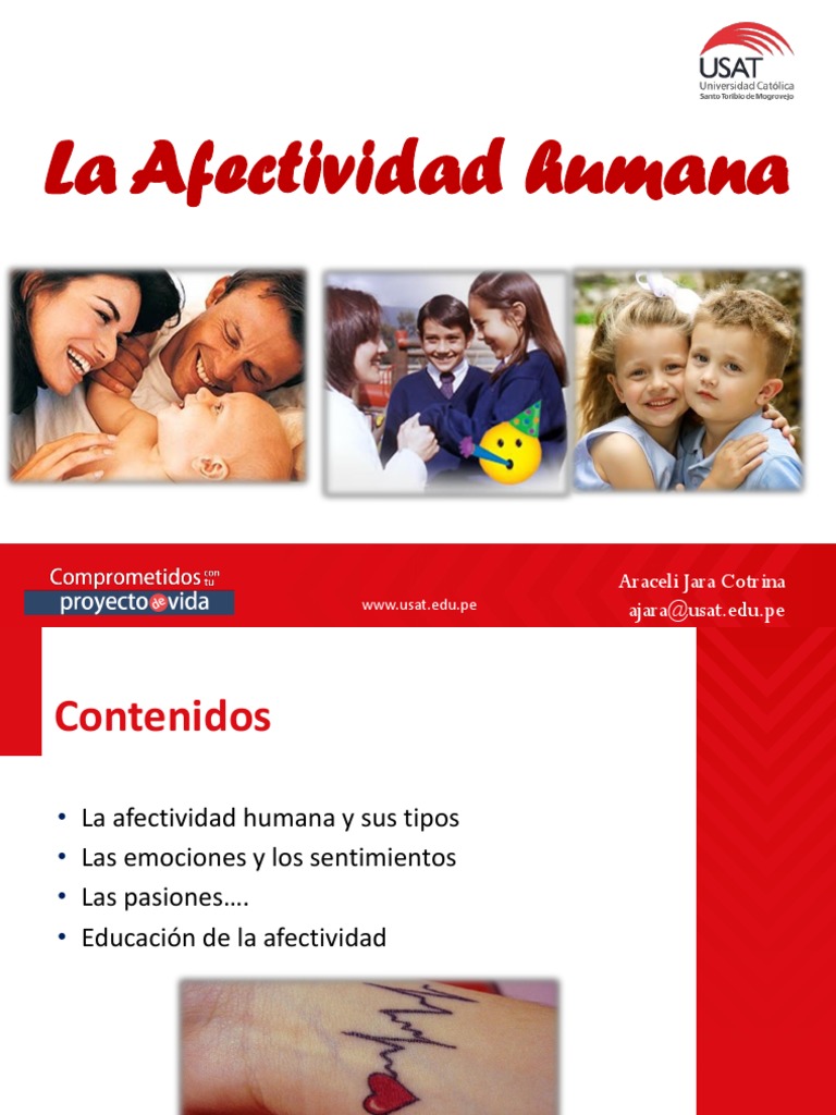 Educación de la Afectividad Humana | PDF | Las emociones | Temor