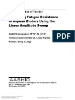 Estimating Fatigue Resistance of Asphalt Binders Using The Linear Amplitude Sweep