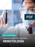 Especialista Hematología