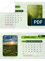 Kalender Maret April