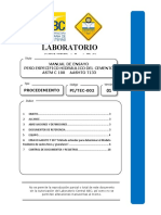 Laboratorio Central Abc: Procedimiento PI/TEC-002