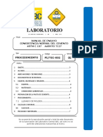 Laboratorio Central Abc: Procedimiento PI/TEC-002