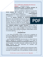 Acuerdo de Confidencialidad Con El Sena