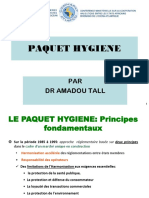 Paquet Hygiene: PAR DR Amadou Tall