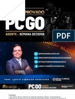 Semana Decisiva ML e Criminalística Agente Go Prof Laecio