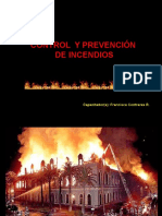 Control Y Prevención de Incendios: Capacitador (A) : Francisca Contreras R