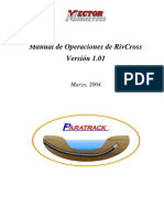 Manual de Operaciones de Rivcross Versión 1.01: Marzo, 2004