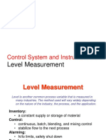 Sesion 6 Level Measurement