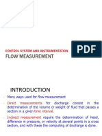 Sesion 5 FLOW MEASUREMENT