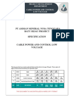 PT Amman Mineral Nusa Tenggara Batu Hijau Project Specification