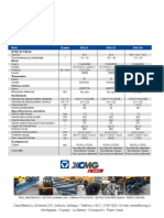 Parámetros de Rendimiento: WWW - XCMG.CL