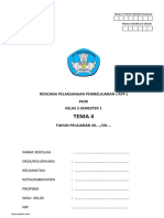 Tema 4: Rencana Pelaksanaan Pembelajaran (RPP) Pjok Kelas 3 Semester 1