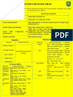 Beyond Use Date Obat: Insulin Elektrolit Pekat