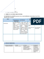 I. Datos Informativos