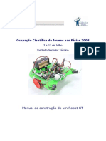 Ocupação Científica de Jovens Nas Férias 2008: Manual de Construção de Um Robot GT