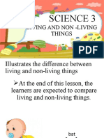 Science 3: Living and Non - Living Things
