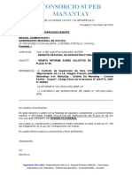 CARTA 010-001 Ampliacion de Plazo N° 06-Ing Julio