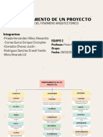 Ordenamiento de Un Proyecto