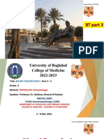 University of Baghdad/ College of Medicine 2022-2023