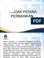 Tindak Pidana Perbankan