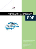 Planificación estratégica para lavadero de autos Tona Wash