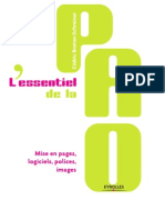 L'Essentiel de La PAO - Mise en Pages, Logiciels Polices, Images