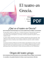 Teatro griego: origen y características