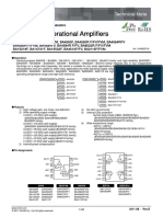 Low Noise Operational Amplifiers