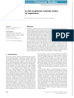 Int J Consumer Studies - 2010 - Soopramanien - Conflicting Attitudes and Scepticism Towards Online Shopping The Role of