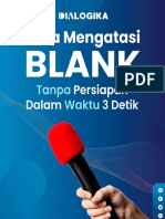 Ebook - Cara Mengatasi Blank Tanpa Persiapan Dalam Waktu 2 Detik