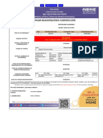 UDYAM Registration Certificate Details